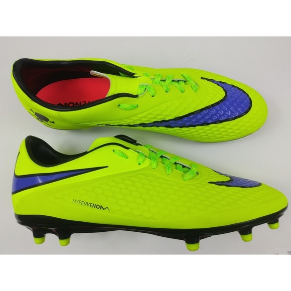 Nike Men Rare Hypervenom Phelon FG Yellow - Picture 2 of 8